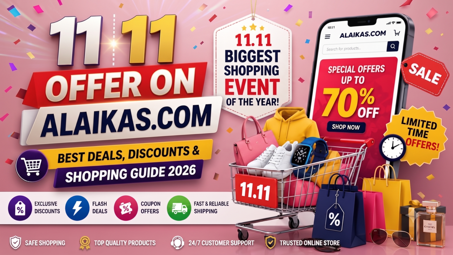 11 11 Offer on Alaikas.com: Maximize Your Savings & Discounts 11 11 offer on alaikas.com