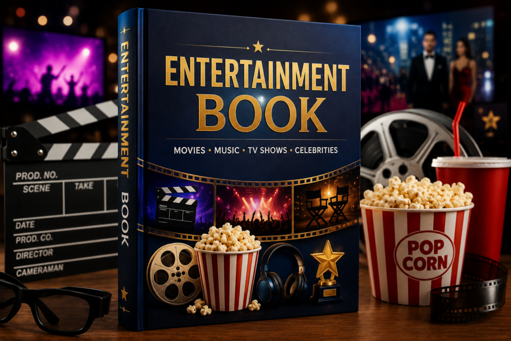 Entertainment Book: A Complete Guide to Finding Great Books About Movies, Music, Celebrities and Pop Culture Entertainment Book