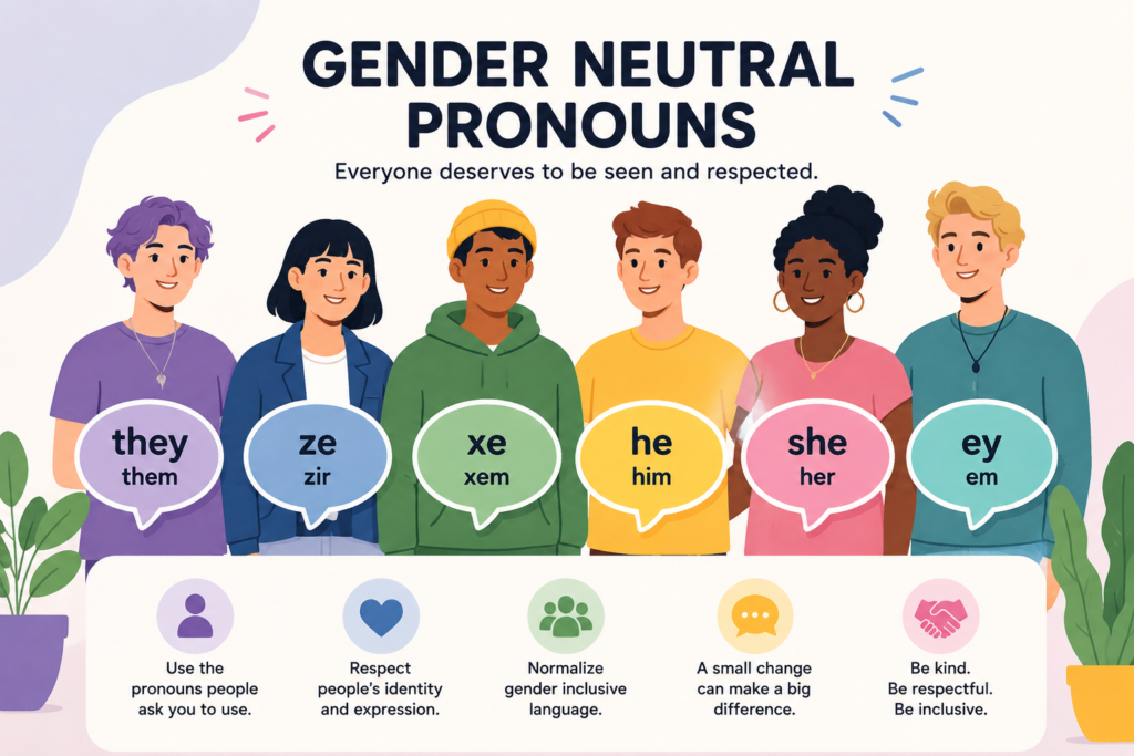 Gender Neutral Pronouns: A Simple Guide to Using Pronouns Respectfully Gender Neutral Pronouns