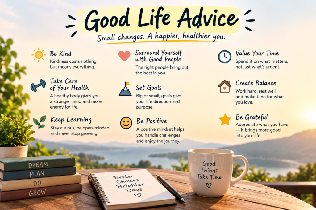 Good Life Advice: Practical Wisdom for a Happier and More Meaningful Life Good Life Advice
