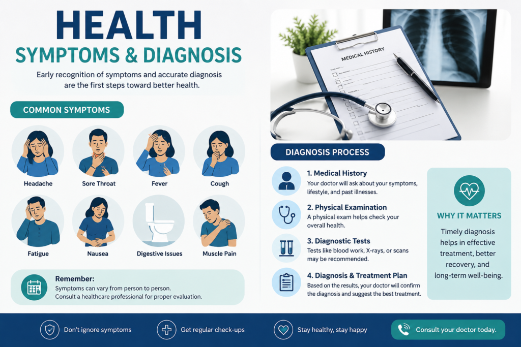 Health Symptoms and Diagnosis: Understanding Signs, Causes, and When to Seek Medical Help Health Symptoms and Diagnosis