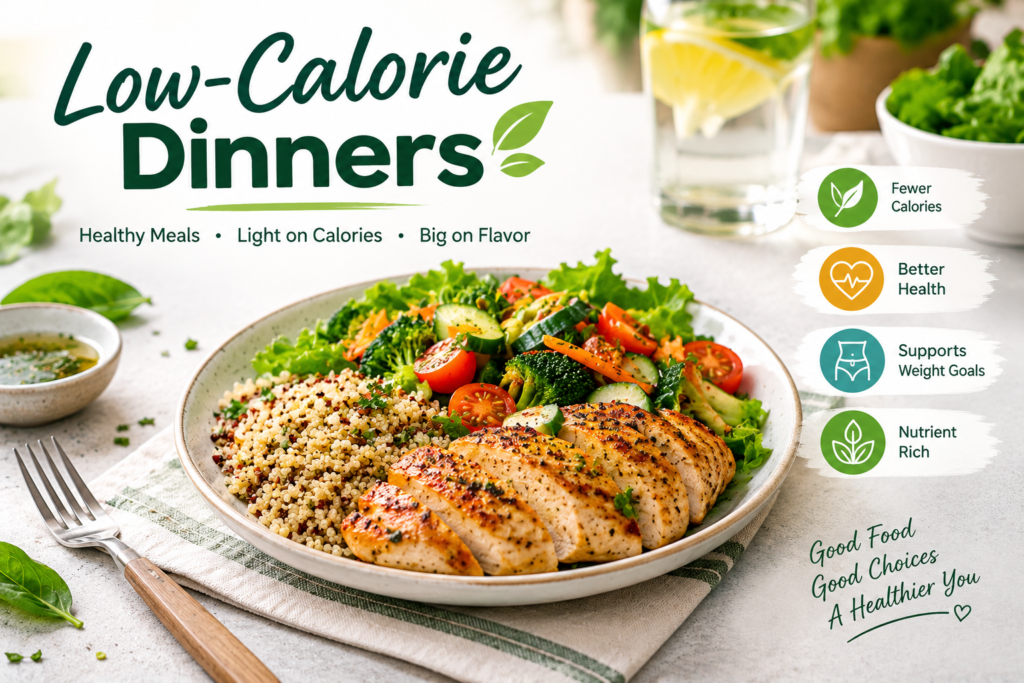low-calorie dinners