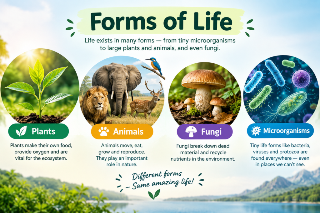 Forms of Life: Types, Characteristics, and Diversity Forms of Life
