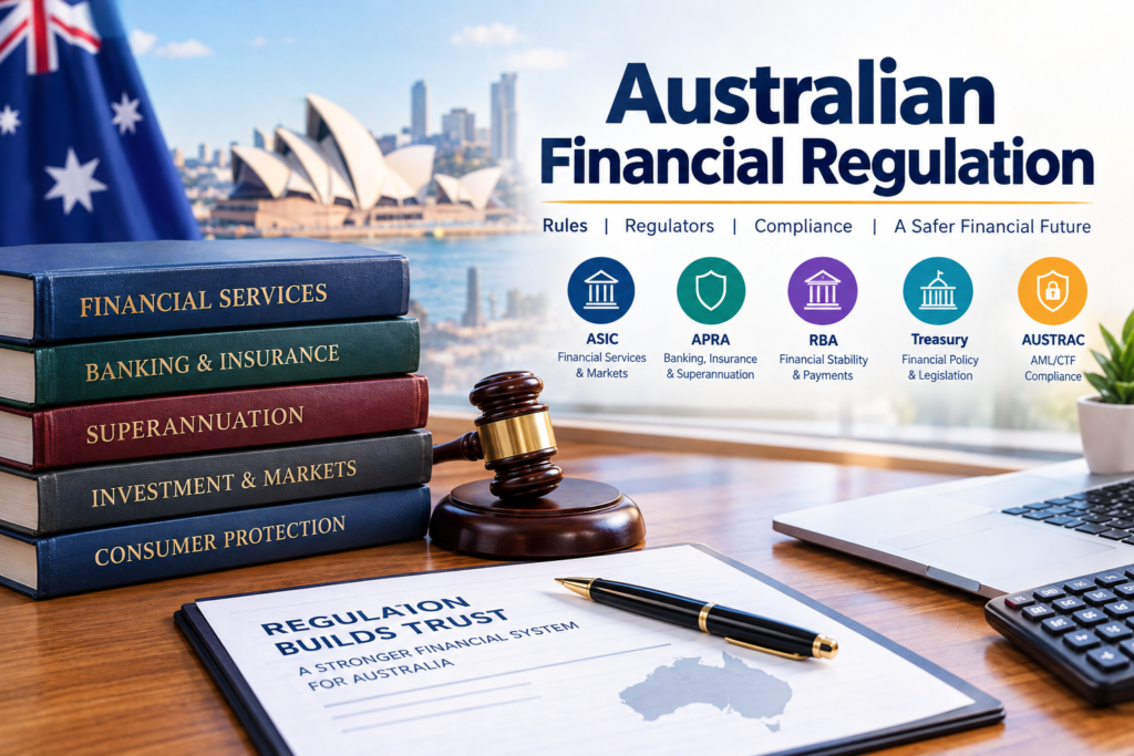 Australian Financial Regulation: A Complete Guide to the Rules, Regulators, and Compliance australian financial regulation