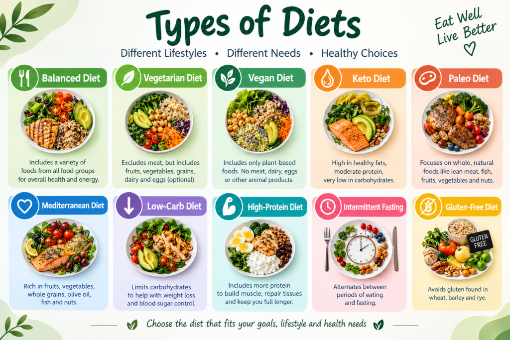 types of diets